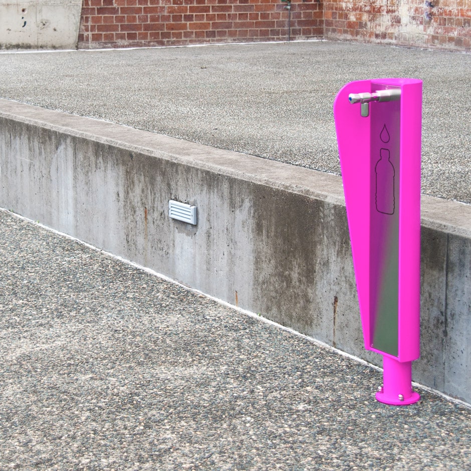 Water Bottle Refill Fountain BF200 Urban Fountains & Furniture