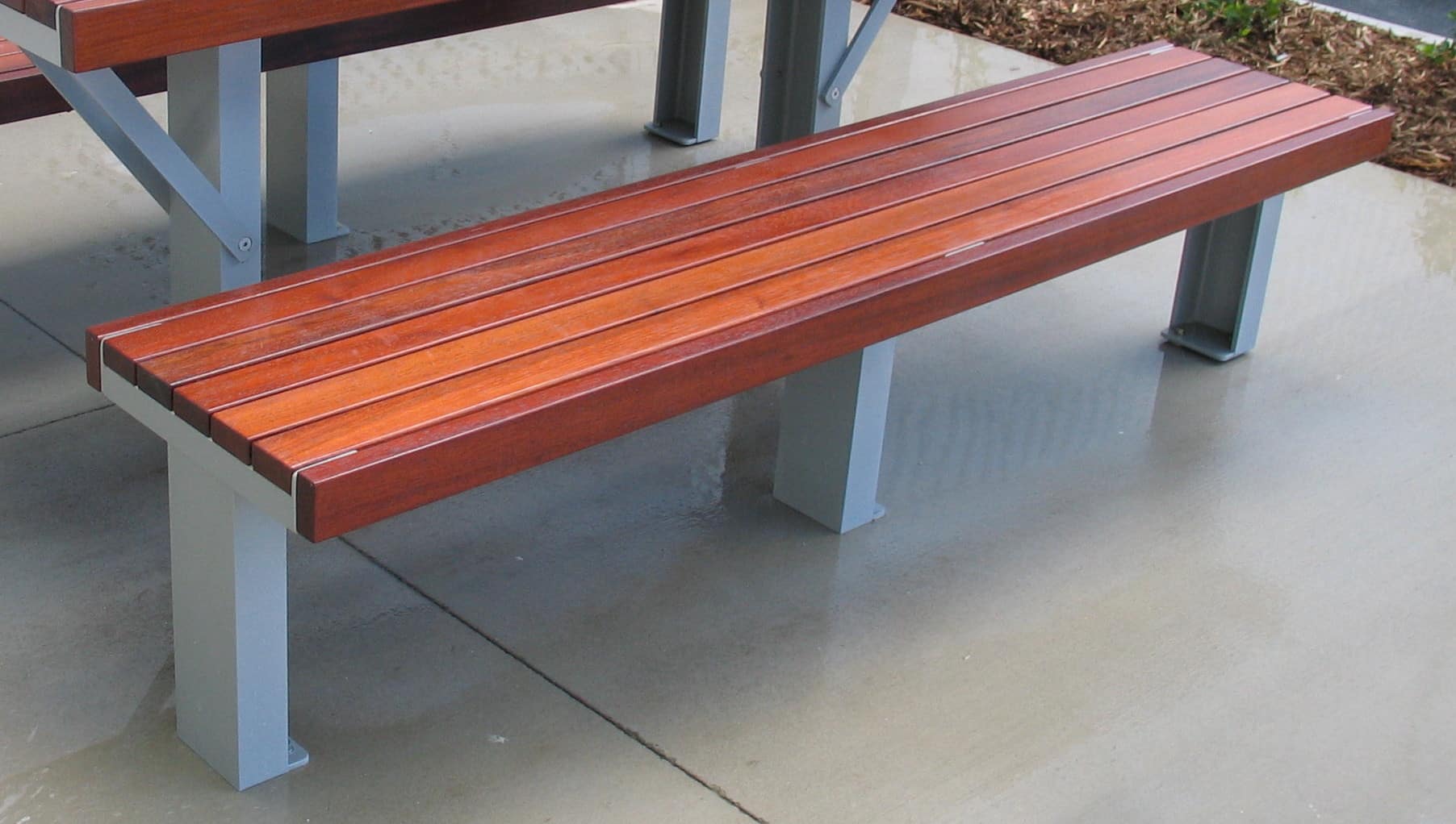 PT02 Picnic Table Urban Fountains & Furniture Bench Seats Street