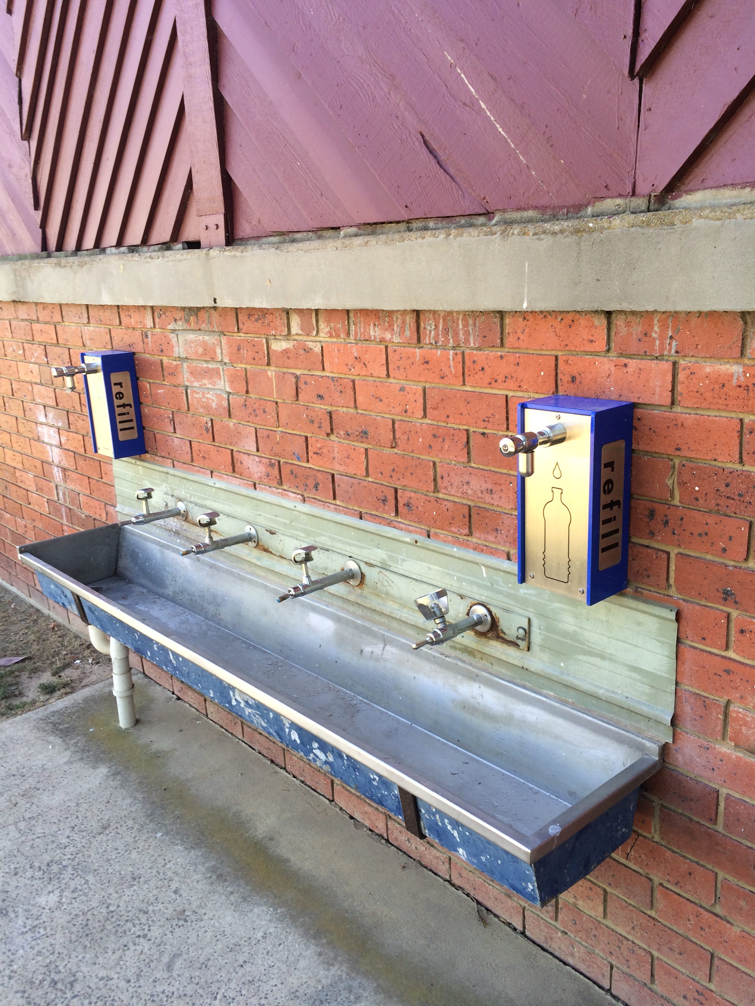 Water Bottle Refill Fountain BF200 Urban Fountains & Furniture