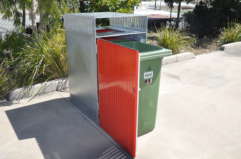 Aston Bin 240L Wheelie Bin Enclosure Urban Fountains & Furniture